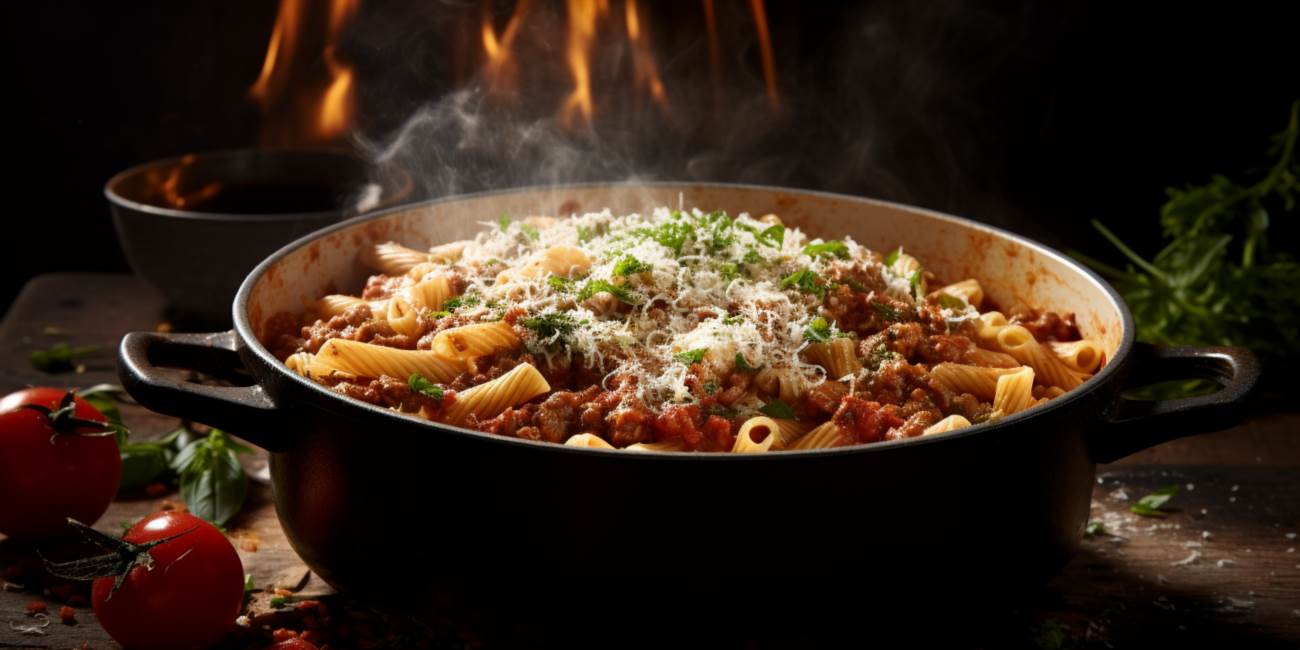 One pot pasta mit hackfleisch: ein genuss für die ganze familie